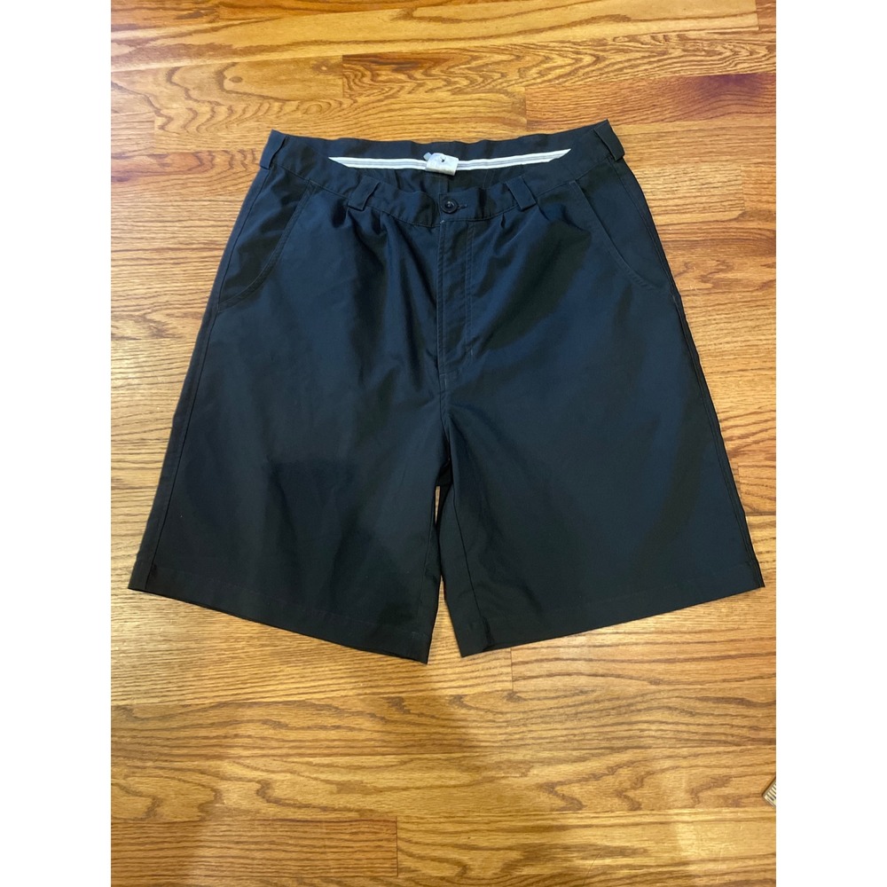Under Armour Men's Black Flat Front Performance Shorts